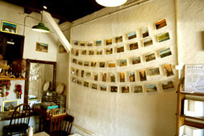 谷中ボッサでの展覧会